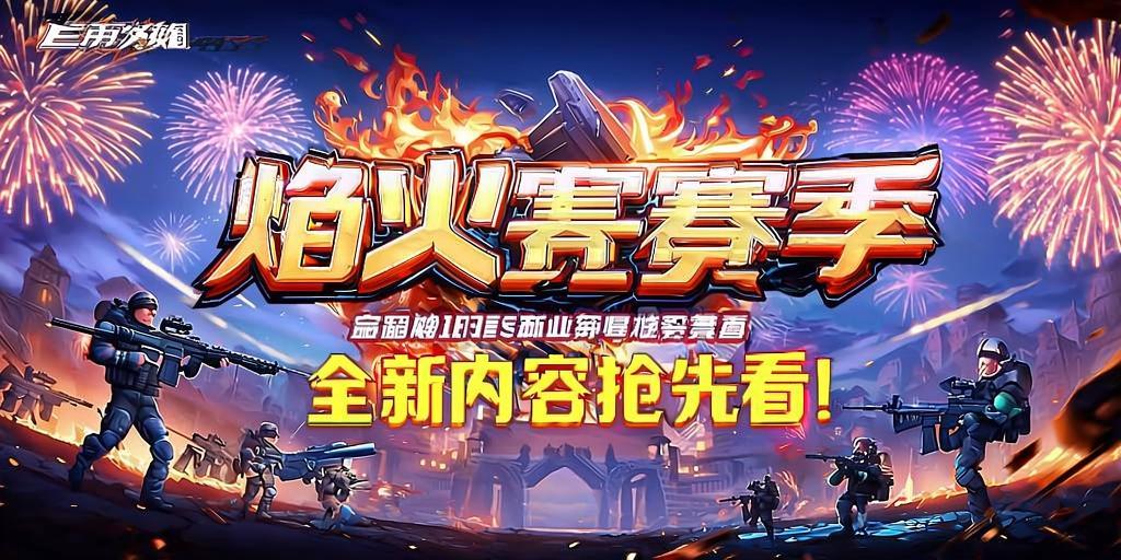 三角洲行动焰火赛季，全新内容抢先看！ 第1张